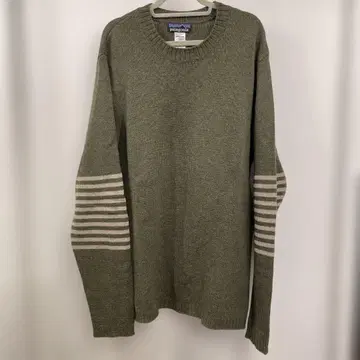 Patagonia 라인 니트 그린 M 스웨터