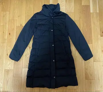 INTERPLANET 롱 다운 자켓 블랙