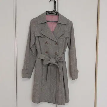 그레이 울 코트