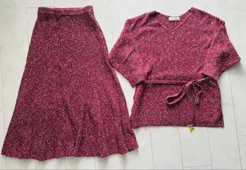 Lily Brown 릴리 브라운 멋진 니트 스웨터 셋업