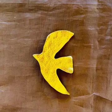 CECILE ET JEANNE 세실 에 장느 비둘기 브로치 골드 새상품급