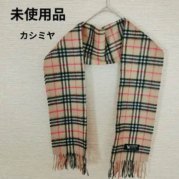 캐시미어 혼방 모 100% 일본 제품 스톨 숄 머플러 노바 체크