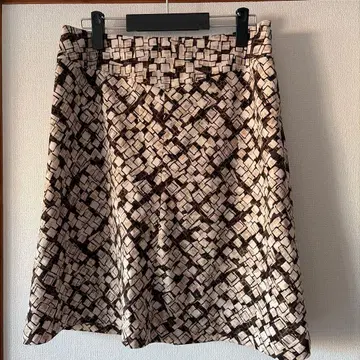 INDIVI 로우웨스트 스커트