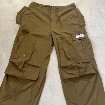 카고 팬츠 올리브색