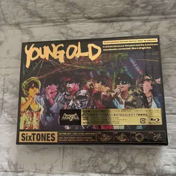 SixTONES YOUNG GOLD Blu-ray 초회반