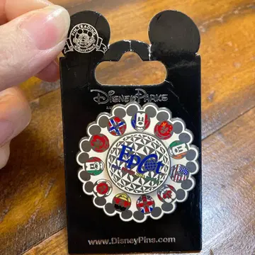 디즈니 Epcot 에프콧 핀 배지 미키마우스