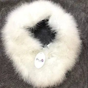 새상품 퍼 후리소데, 성인식, 피로연, 결혼식 숄 화이트