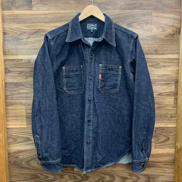 중고 STUDIO D'ARTISAN 데님 워크 셔츠