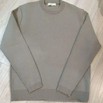 PUBLIC TOKYO 그레이 크루넥 니트