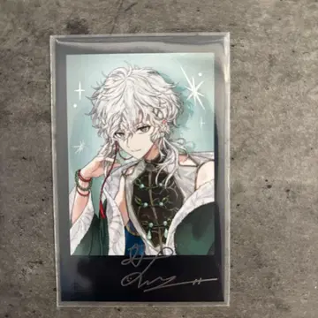 Vtuber 무라쿠모 카게츠 2주년 폴라로이드풍 카드 사인 포함