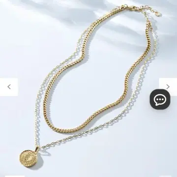 23구 골드 체인 목걸이 메달 펜던트