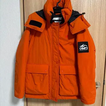 CAMP7 다운 자켓 M 오렌지 새상품급