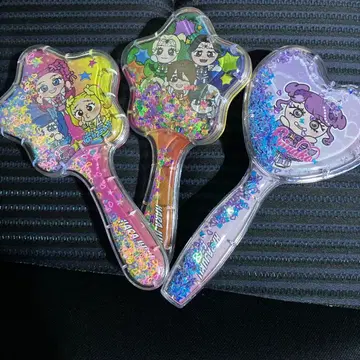 하라주쿠 페스티벌 샤카샤카 헤어 브러쉬 3종 세트