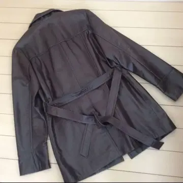 피에르 베르제 가죽 코트 리얼 가죽 여성용 남성용