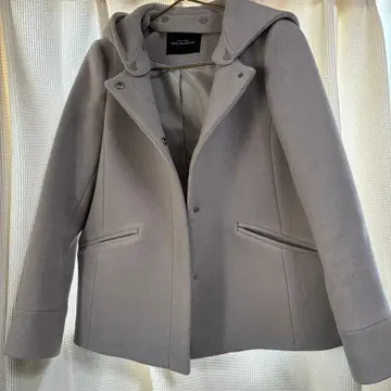 Green label relaxing 코트 그레이지