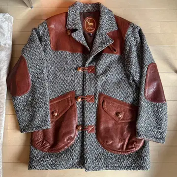 [새상품급] 양가죽 이탈리아 램 가죽 코트 빈티지