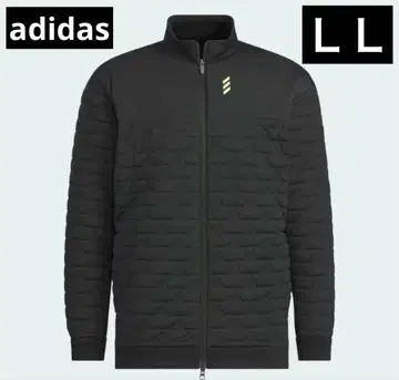 아디다스 골프 남성용 보온 아우터 블루종 XL 사이즈