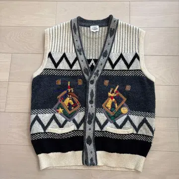 기하학 패턴 울 혼방 베스트