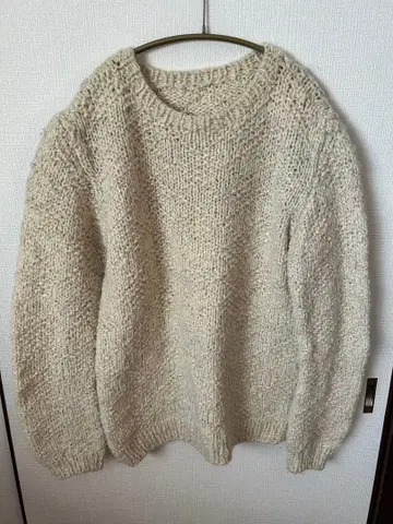 손뜨개질 키나리 니트 스웨터