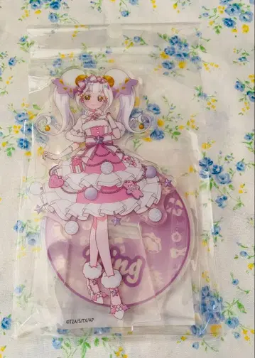 비밀의 아이프리 이온 아크릴 스탠드 반지 공주 반지 클로버