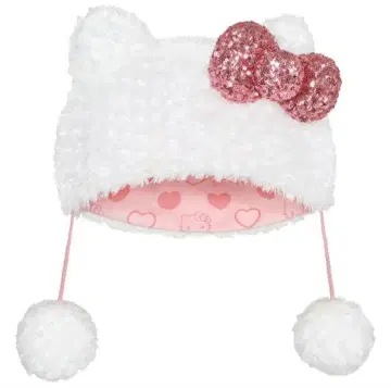 헬로키티 폼폼 포함 햇