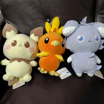 포켓몬 봉제 인형 3개 세트