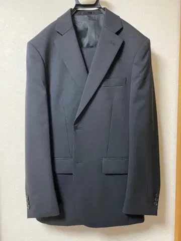 이온 진심 편하게 세탁 가능한 슈퍼 스트레치 슬림 셋업 수트 블랙 A6