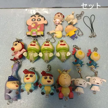 [ 짱구는 못말려 ] 피규어 마스코트 세트