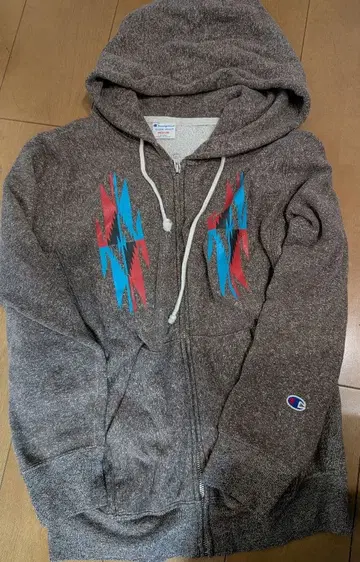 챔피온 Reverse Weave 브라운 후드티 M