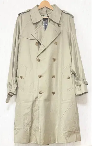 새상품 택 있음 DAKS 트렌치코트 라이너 포함 안감 큐프라 L 사이즈