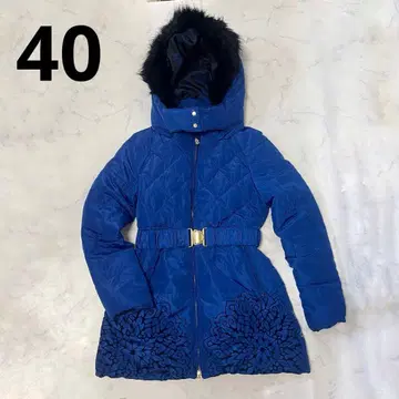 새상품급 Desigual 데시구알 충전솜 퀼팅 자켓 롱 코트