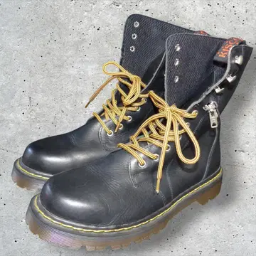 KISCO 레이스업 부츠 지퍼 포켓 부착 EU41-42