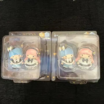 산리오 Happy 복권 피규어 리틀트윈스타 2세트