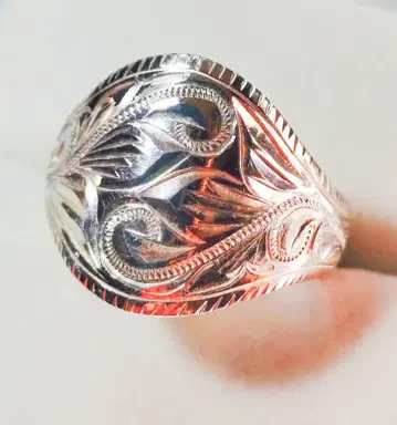 하와이안 주얼리 반지 26호 실버 925 다이어트 각인