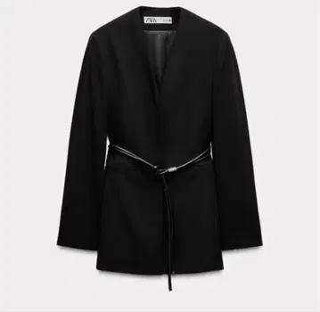 [ ZARA ] ZW 컬렉션 벨트 부착 블레이저