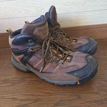 WINSLEAD 브라운 하이컷 아웃도어 신발