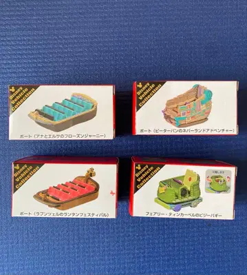 [ 미개봉 ] 도쿄 디즈니 리조트 판타지 스프링스 토미카 4종 세트