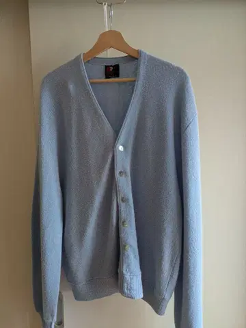 90s 스카이블루 가디건