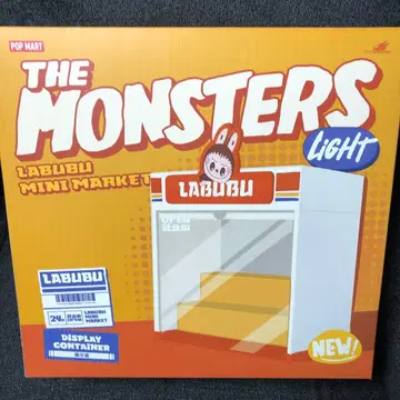 LABUBU wacky mart 와키마트 시리즈 전시 박스