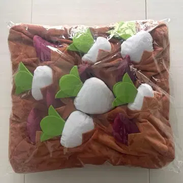 밭의 봉제 인형 대수확 무 & 고구마