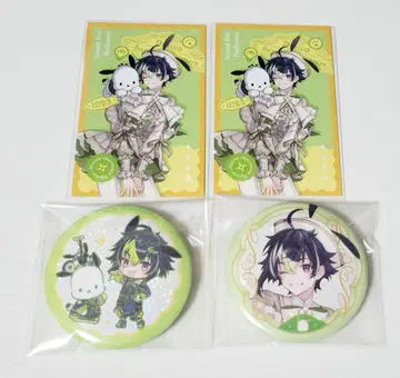 니지산지 Dytica x 산리오 캐릭터즈 이나미 라이 캔뱃지 폴라로이드