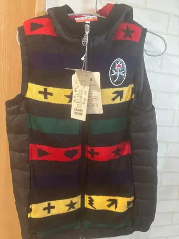 새상품 택 포함 CASTELBAJAC 달 파인 다운 베스트