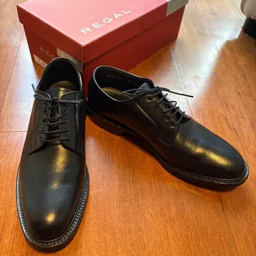 REGAL 블랙 가죽 신발