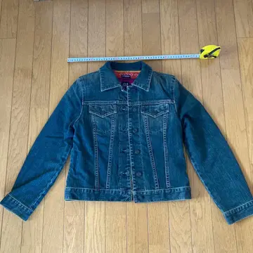 GAP 데님 자켓 컬러풀 안쪽