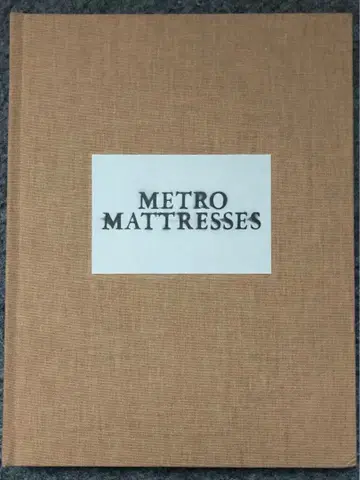 Metro Mattresses / Ed Ruscha