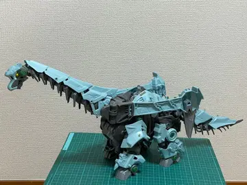 조이드 와일드 ZW08 그래키오사우루스 복원서 포함