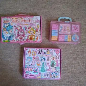 프리큐어 옷 갈아입히기 마그넷 & 스탬프 세트 판매