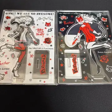 페르소나 5 산리오 타카마키 안 팬서 아크릴 스탠드 2종 세트