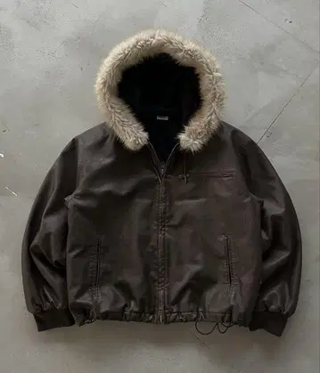 wish for ever 퍼 블루종 자켓