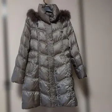 ROSSO VERDE BLU 후드 부착 다운 자켓